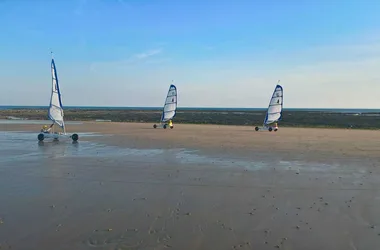 Séance découverte char à voile > École du Vent en Côte des Isles