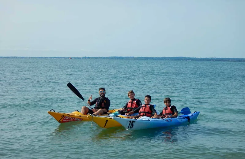 Location de kayak de mer > Centre Nautique Est Cotentin