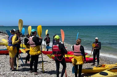 Séance découverte kayak de mer > Club Kayak Mer et Nautisme en Cotentin