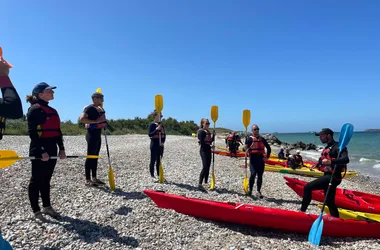 Séance découverte kayak de mer > Club Kayak Mer et Nautisme en Cotentin