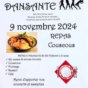 Soirés dansante avec repas