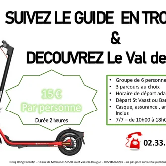 Location de trottinettes électriques > Dring Dring Cotentin