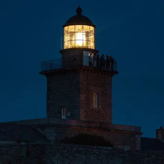 Visite nocturne du phare de Carteret