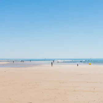 Plage de la Potinière à Carteret