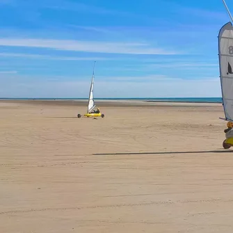 Ecole du Vent en Côte des Isles – U.S.P. Sports Nautiques > Base de char à voile Rue Rozé