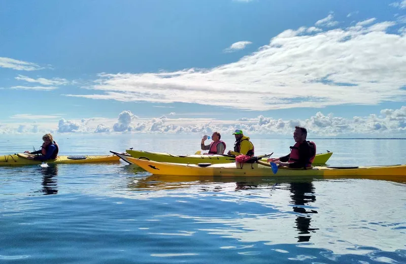 Séance découverte kayak de mer > Club Kayak Mer et Nautisme en Cotentin