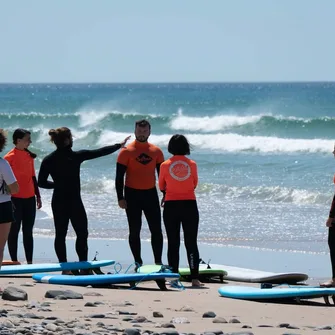 Cours collectif de surf  > Sciotot Surf School