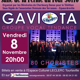 Concert Gaviota au profit du Téléthon