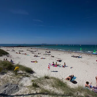 Plage de Collignon à Tourlaville