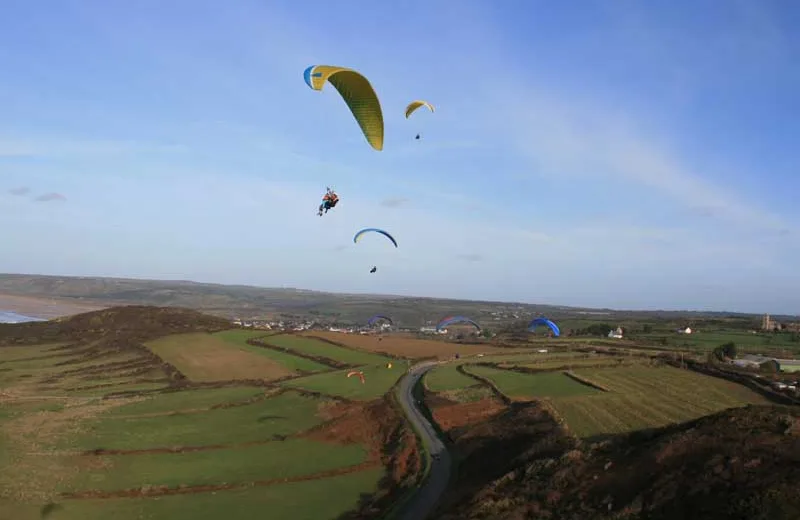 Vol découverte en parapente