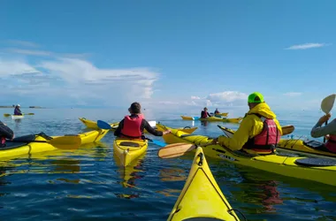 Séance découverte kayak de mer > Club Kayak Mer et Nautisme en Cotentin