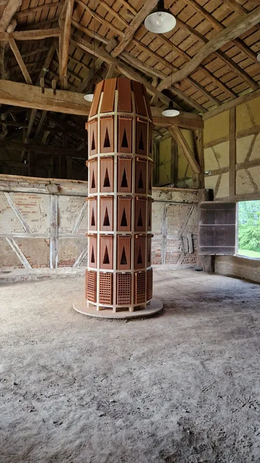 Ferme de la Forêt – Installation duo Barreau et Charbonnet