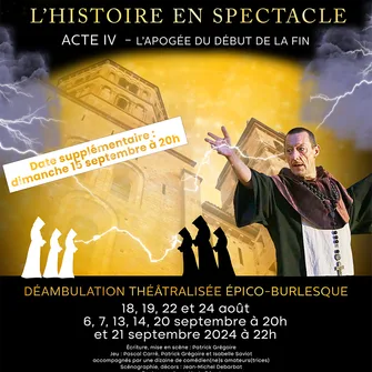 CLUNY, l’histoire en spectacle – Acte IV