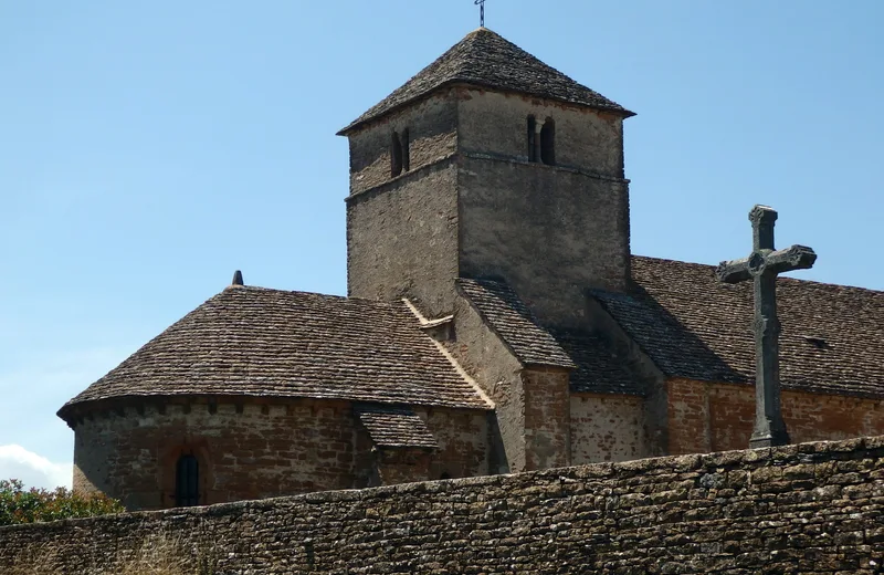 Burgy - Eglise romane Saint-Jean-Baptiste