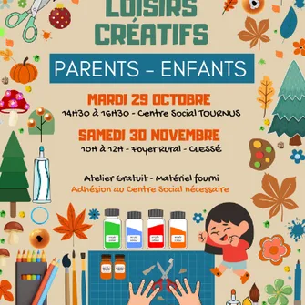 Ateliers Loisirs Créatifs – Parents/Enfants