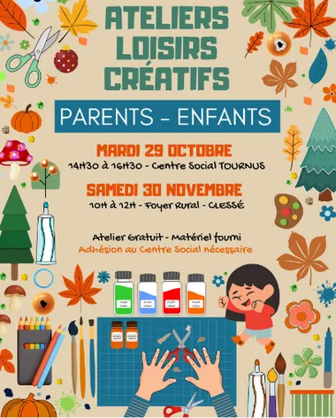 Ateliers Loisirs Créatifs – Parents/Enfants