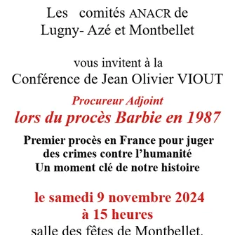 Conférence de l’ANACR