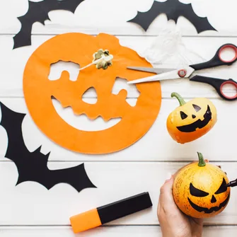 Stage enfant : masques d’Halloween