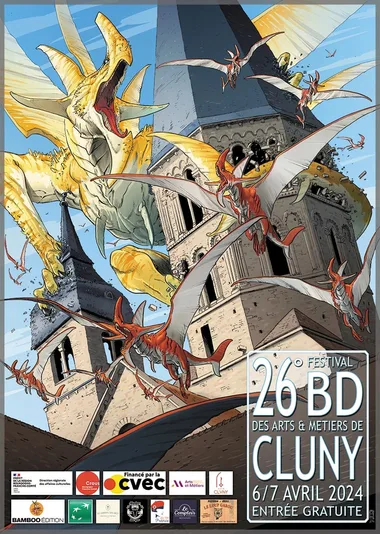 Festival de la BD de Cluny et Festival Cluny en Jeux – 27 ème édition