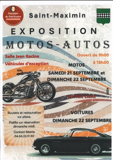 Exposition Motos-Autos à St-Maximin