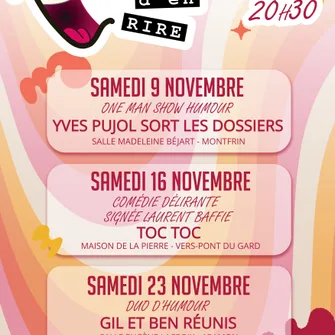 Spectacle “Toc Toc” – Festival Samedis d’en rire