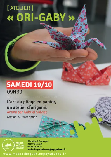 Atelier “Ori-Gaby” ou l’art du pliage en papier