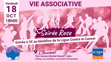 Soirée caritative “Tous en Rose”