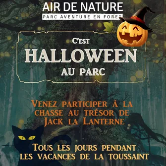 Halloween énigme – Chasse au trésor – Air de Nature