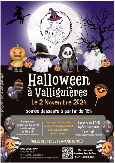 Halloween à Valliguières