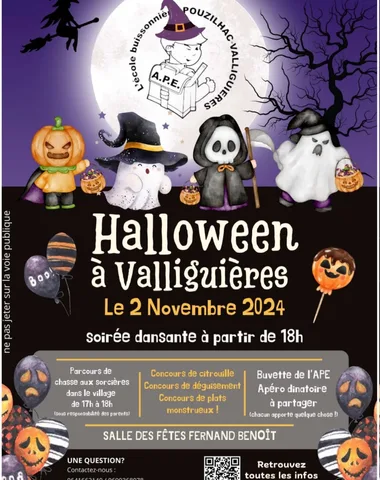 Halloween à Valliguières