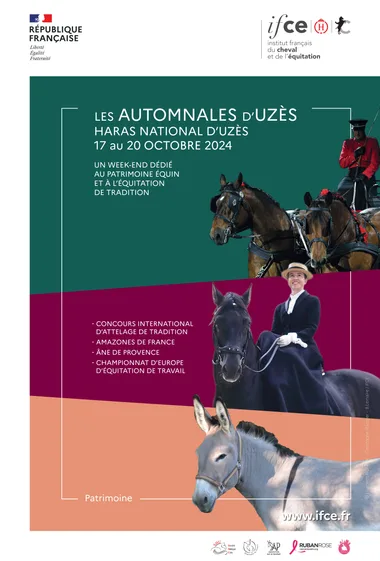 Les Automnales d’Uzès au Haras – Championnats d’Europe équitation de travail