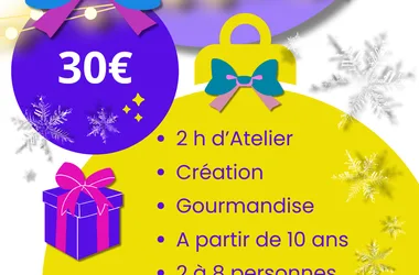 Ateliers Création cadeaux de fin d’année