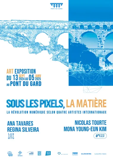 Exposition – Sous les pixels la matière : la révolution numérique vue par quatre artistes