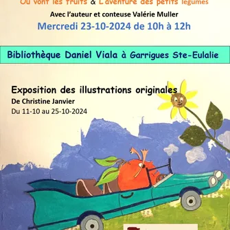 Lectures petite enfance et dédicaces avec Valérie Muller, auteur et conteuse