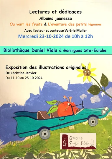 Lectures petite enfance et dédicaces avec Valérie Muller, auteur et conteuse