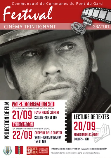 Ouverture de la 2ème édition de Cinéma Trintignant – JEP – Soirée lectures