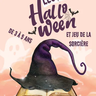 Lecture Halloween et jeu de la sorcière