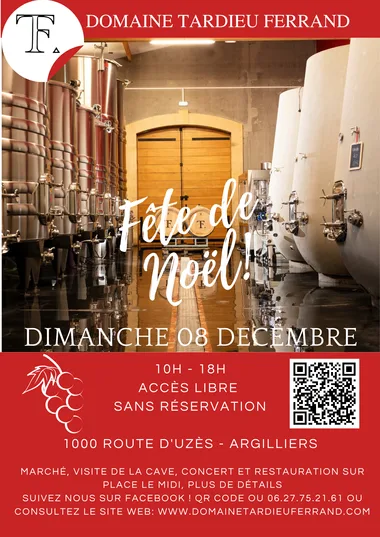 Fête de Noël au Domaine Tardieu Ferrand