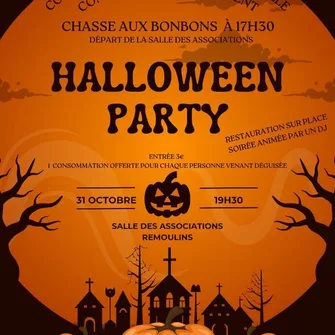 Chasse aux bonbons et Halloween Party