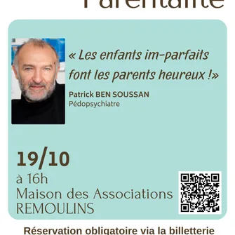 Conférence/débat parentalité – Les enfants im-parfaits font les parents heureux !