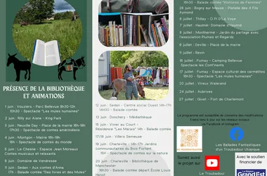 Itinérance artistique ardennaise du BiblioGysmo