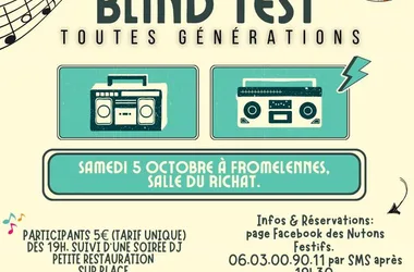 Soirée Blind Test