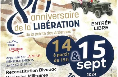 80ème Anniversaire de la Libération de la Pointe des Ardennes