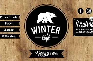 Winter Café sign