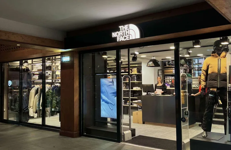 The North Face gallery front
