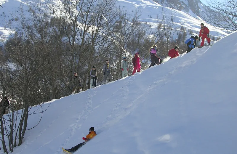 Snowshoes Bouzandoc savoie france alps