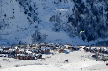 parapendio valmeinier savoia francia alpi
