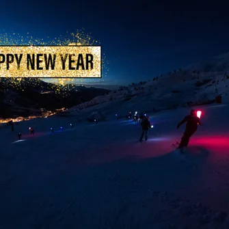 Descente aux flambeaux du Nouvel An