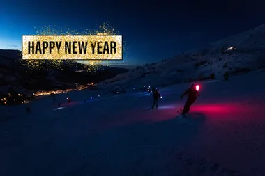 Descente aux flambeaux du Nouvel An