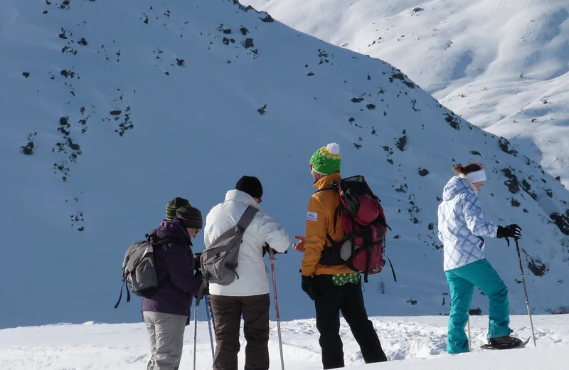 Snowshoes Bousandoc savoie france alps
